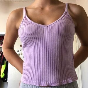 cute light purple tank top